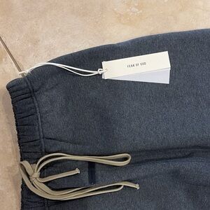 Essentials Charcoal Gray Track Pants